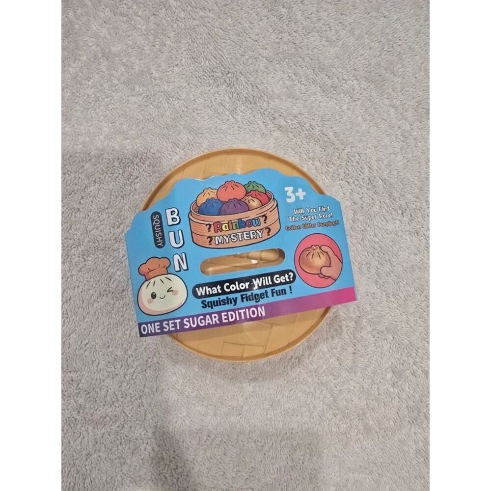 Squishy Bun Mystery Sugar Edition Fidget Toy